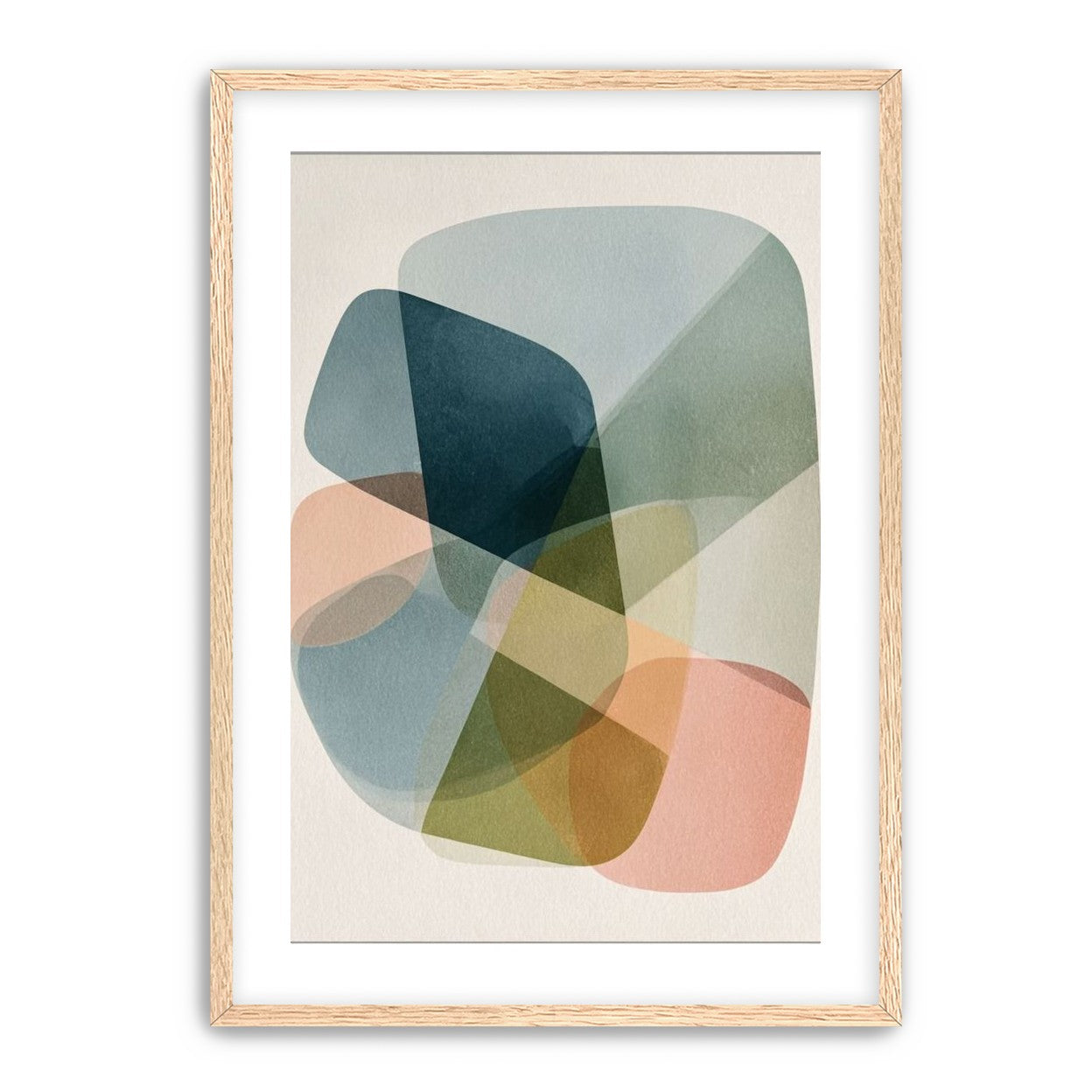 Layered translucent blocks
