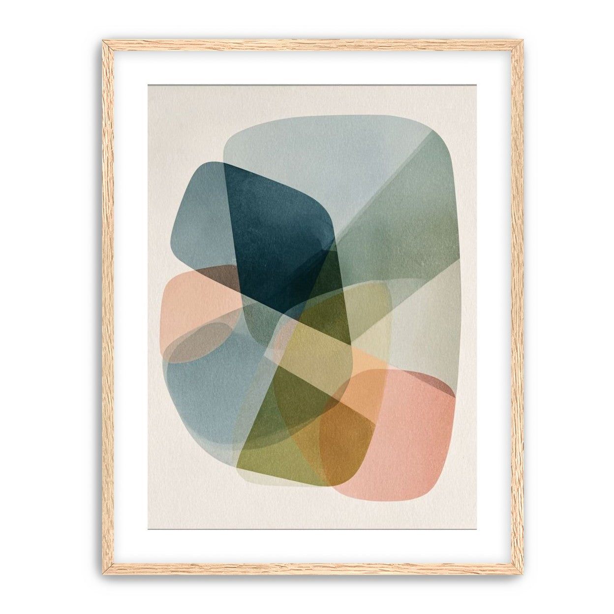 Layered translucent blocks