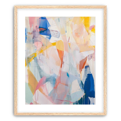 Translucent layers on canvas