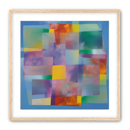 Blue border and drifting blocks
