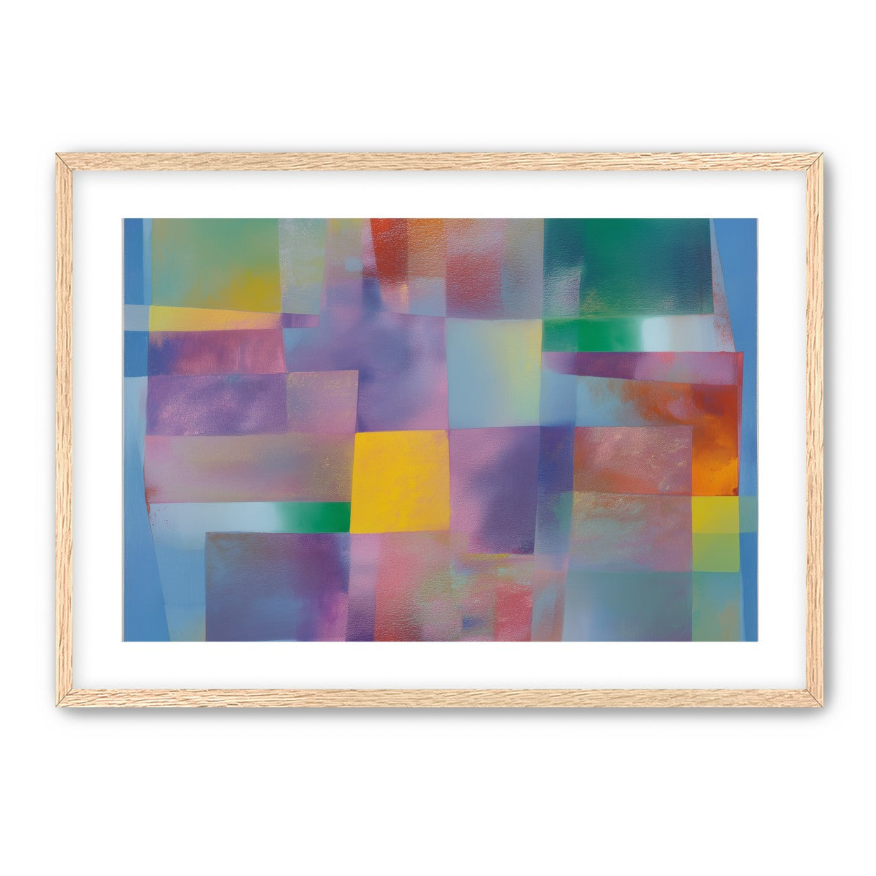 Blue border and drifting blocks