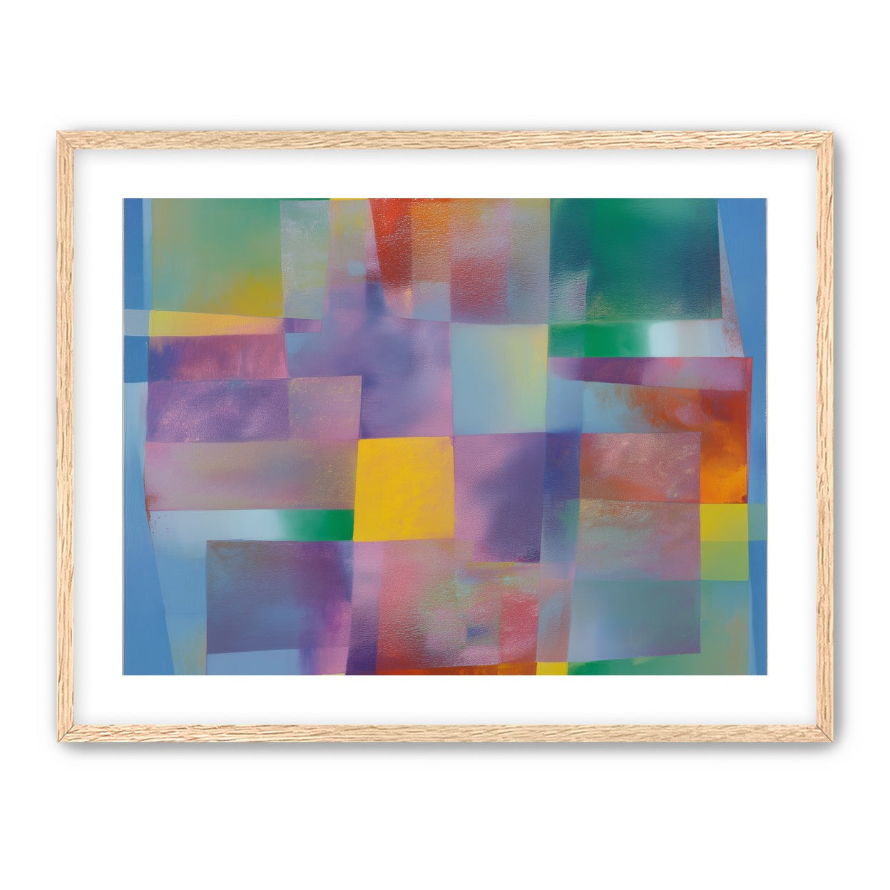 Blue border and drifting blocks