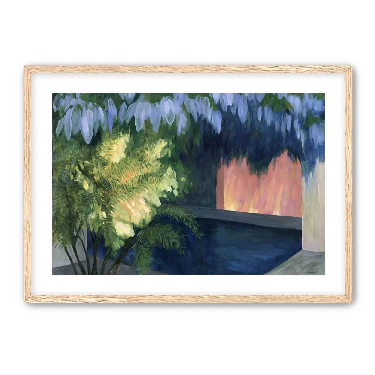 Warm door in the water