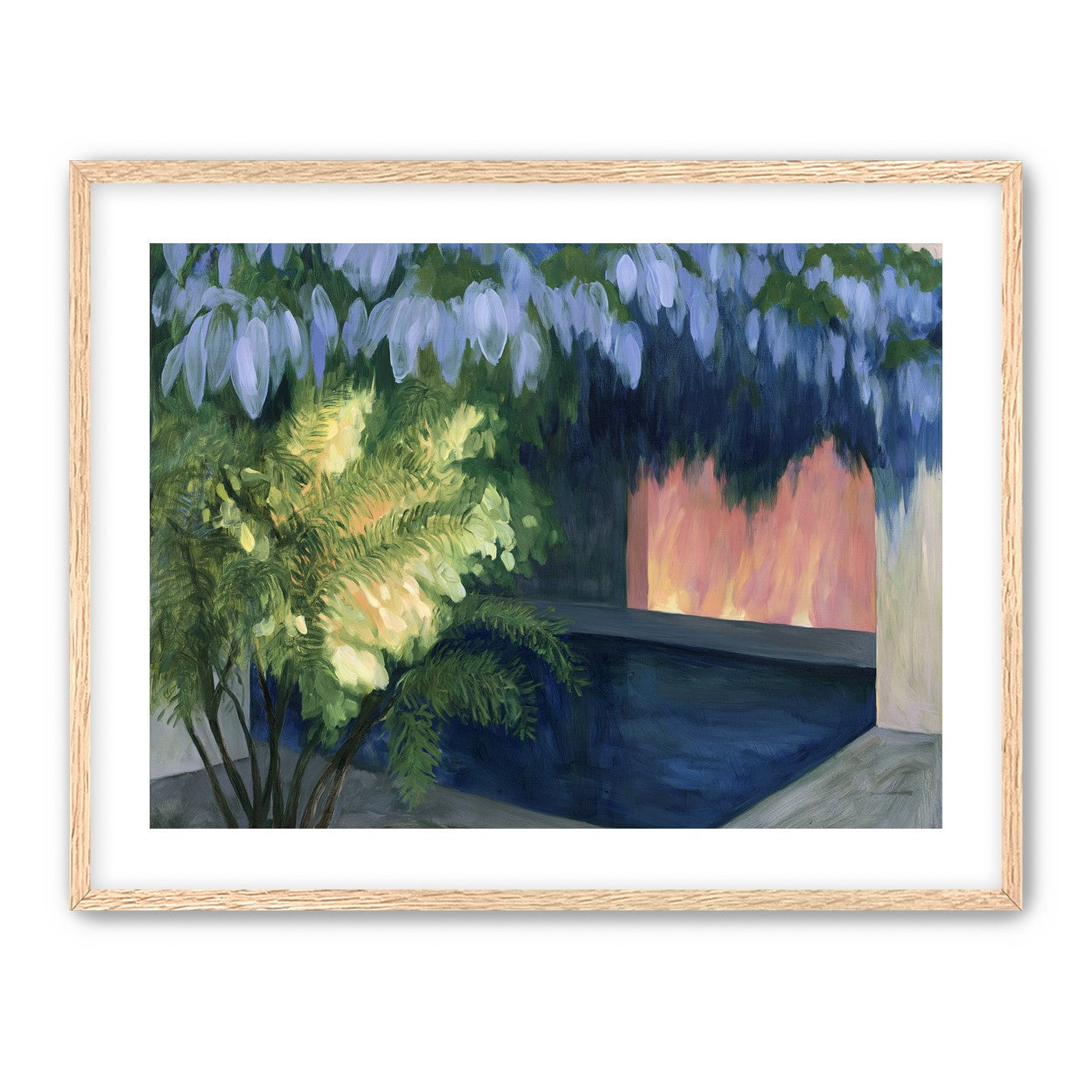 Warm door in the water