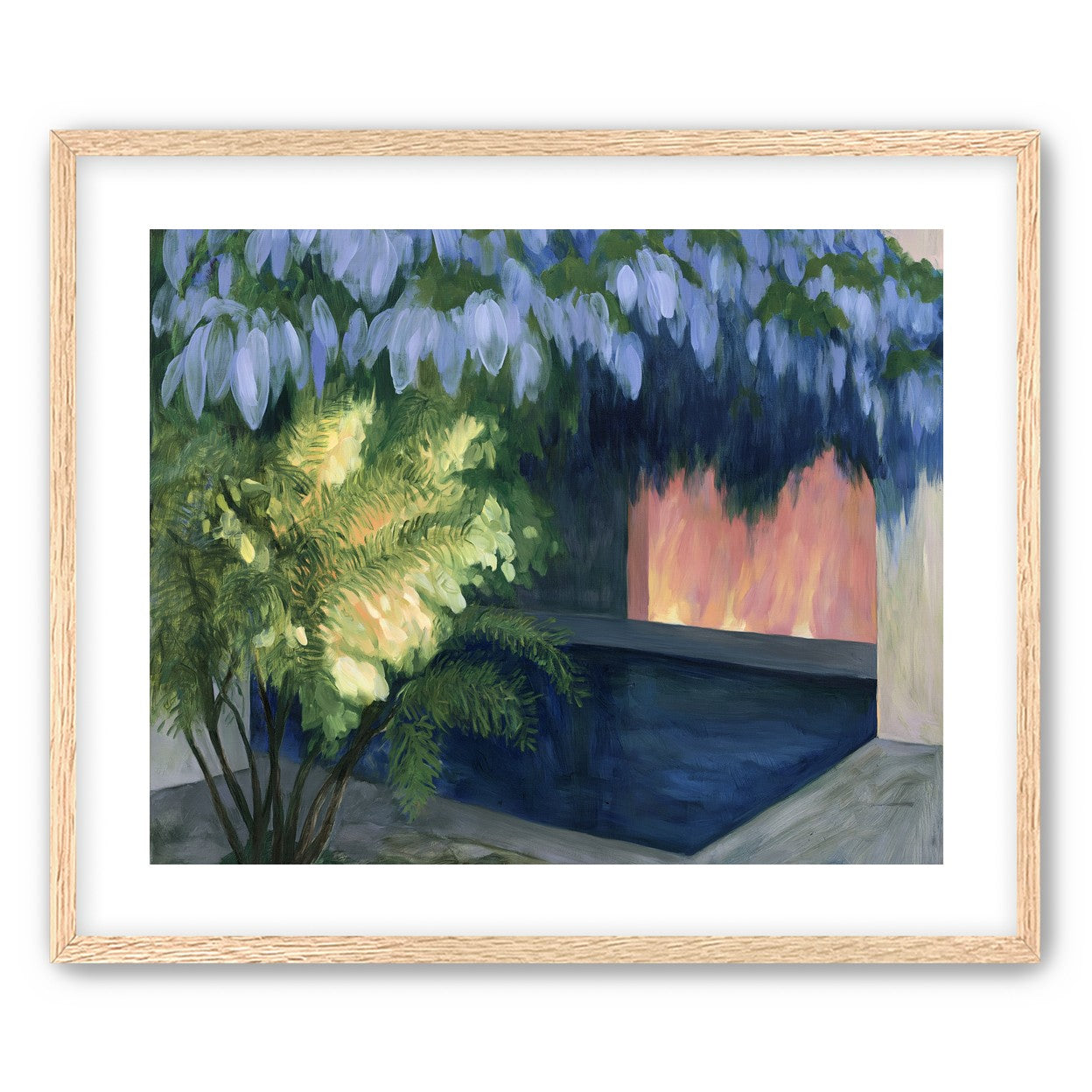 Warm door in the water