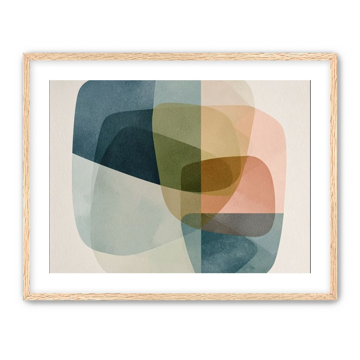 Muted layers within soft corners
