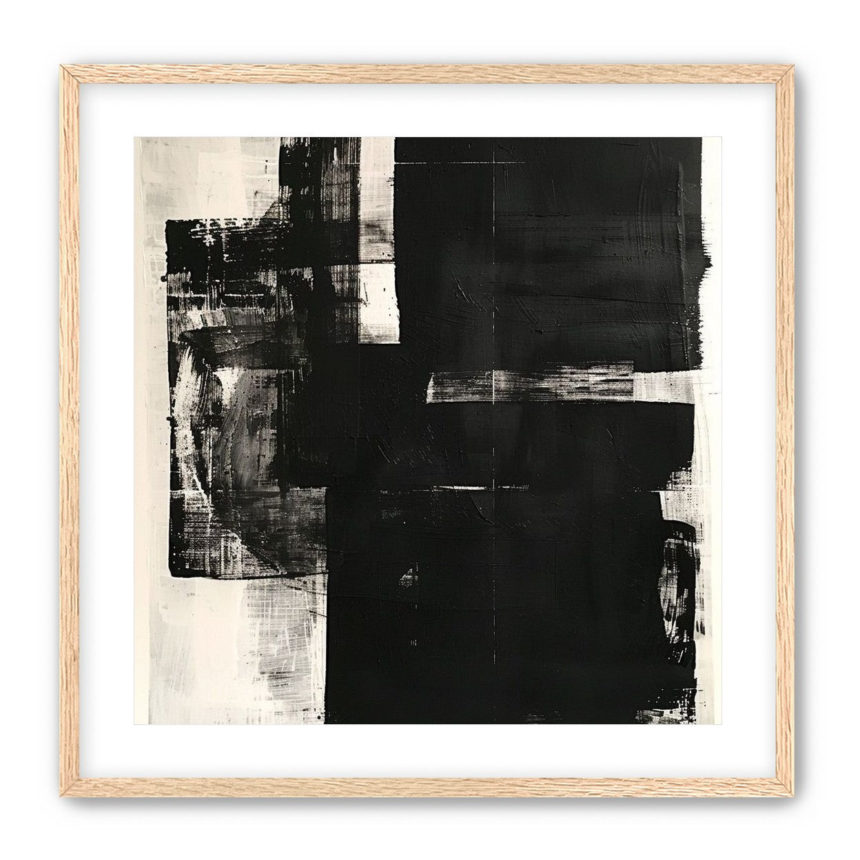 Black weight on pale ground