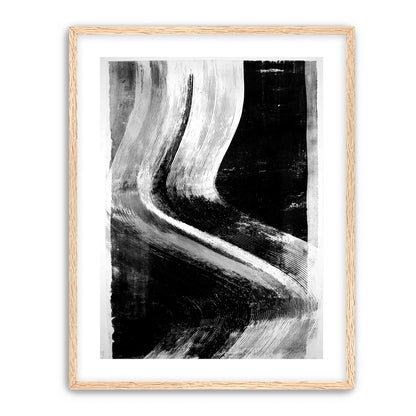 White sweep through black