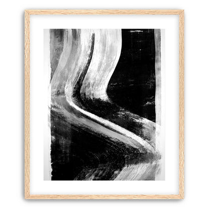 White sweep through black