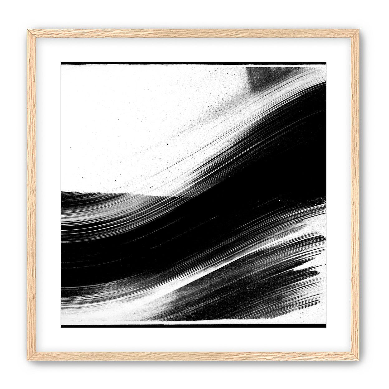 Black weight on white drift