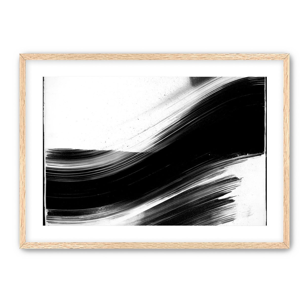 Black weight on white drift