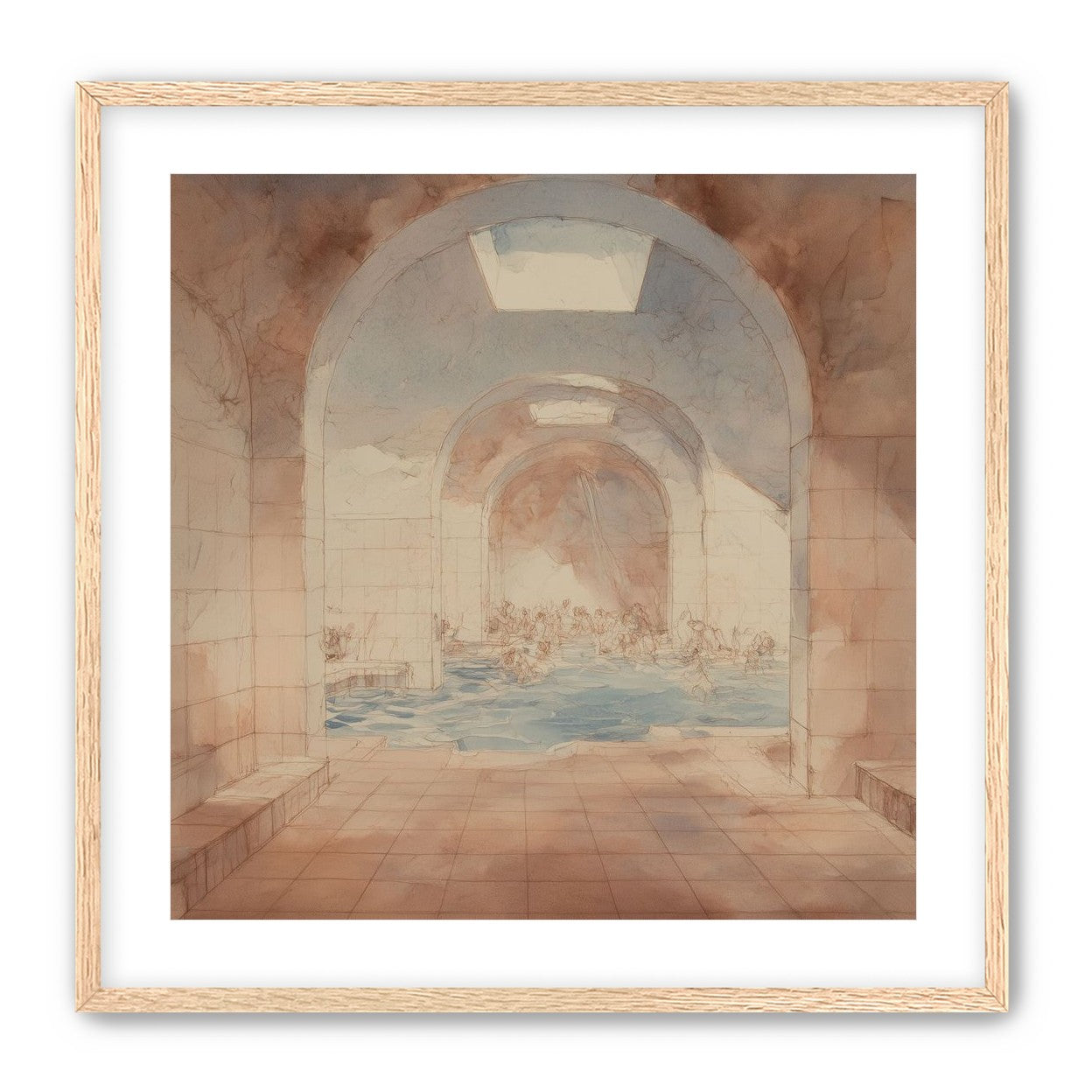 Steam under the arches