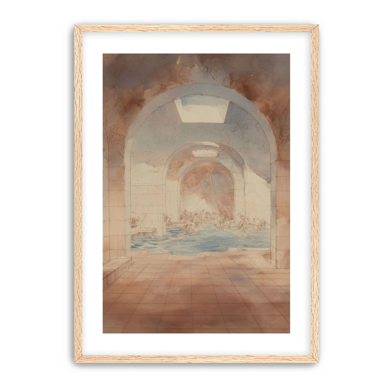 Steam under the arches