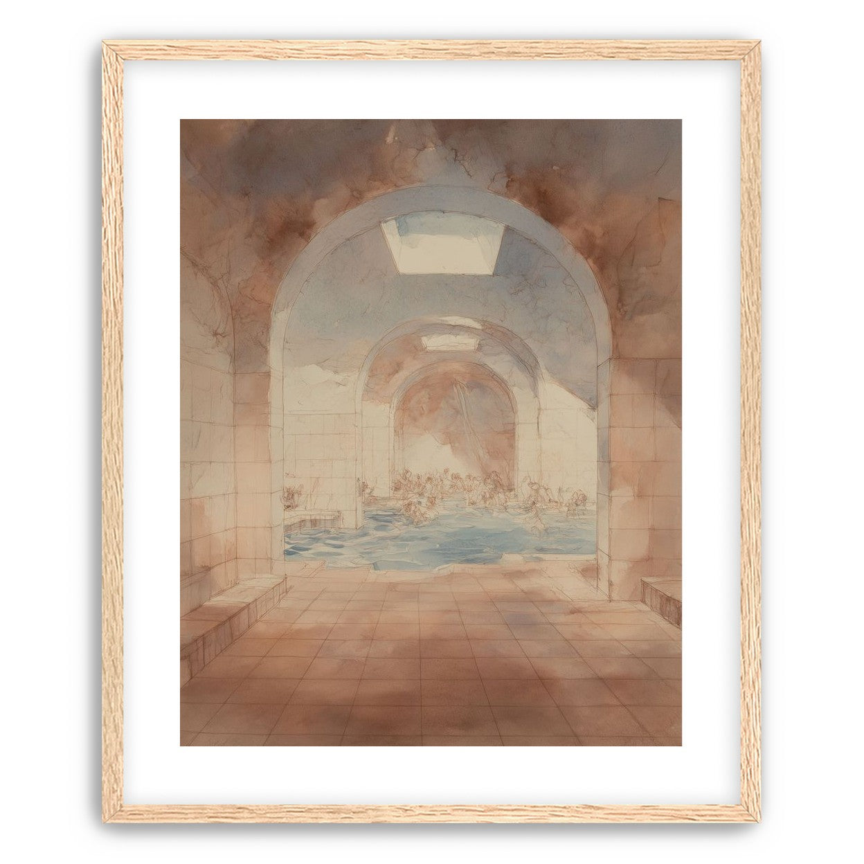 Steam under the arches