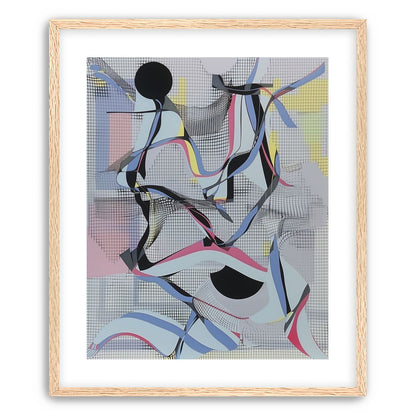 Ribbons snagged in the grid