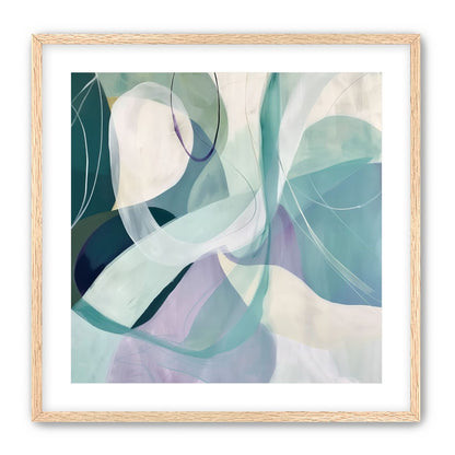 Teal and Lavender Arcs