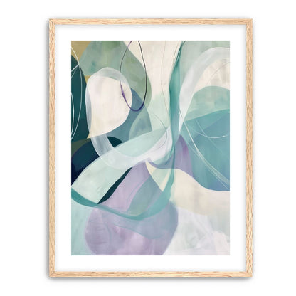 Teal and Lavender Arcs