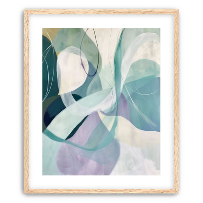 Teal and Lavender Arcs