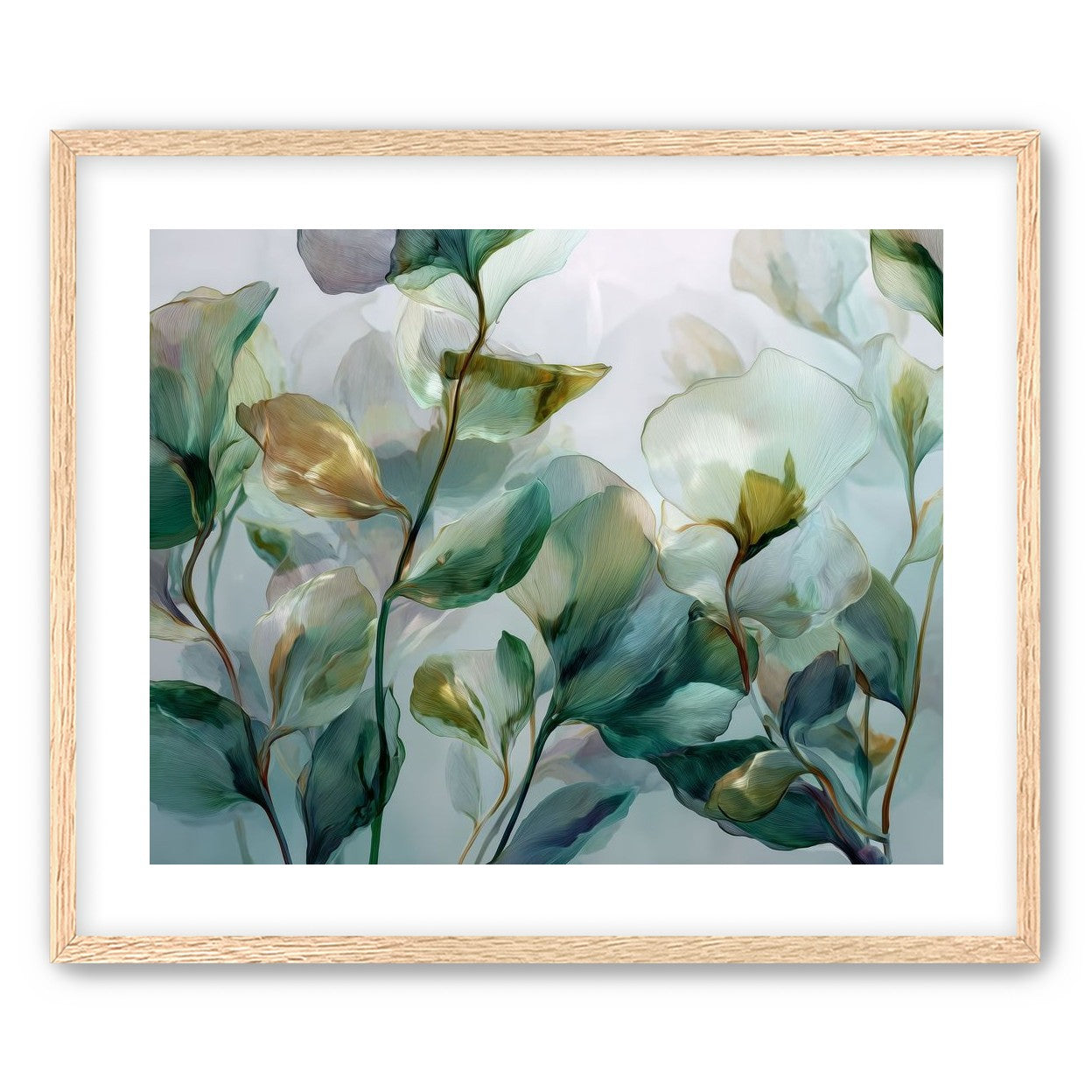 Translucent Leaf Forms