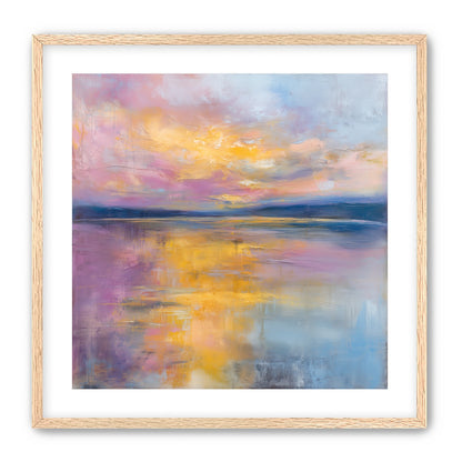 Lavendar Lakescape