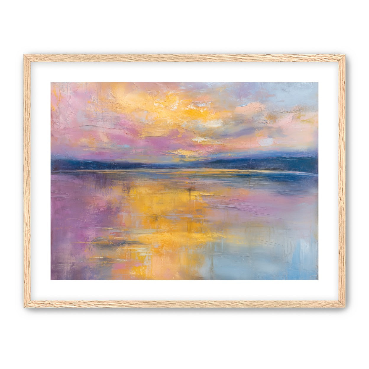 Lavendar Lakescape