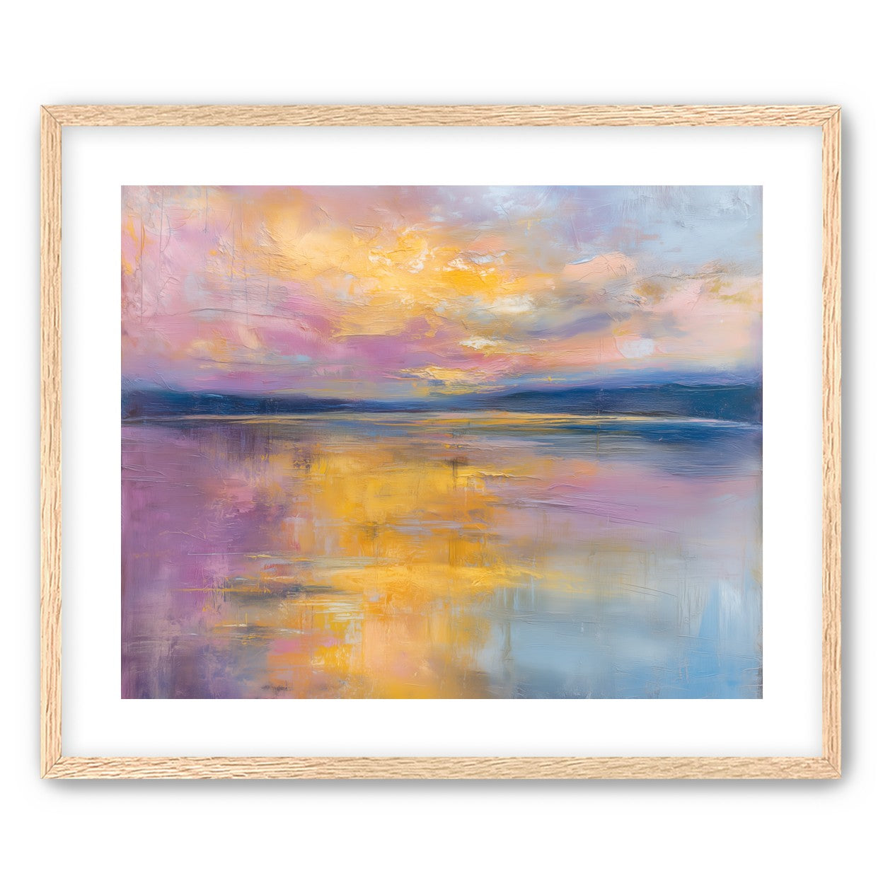 Lavendar Lakescape