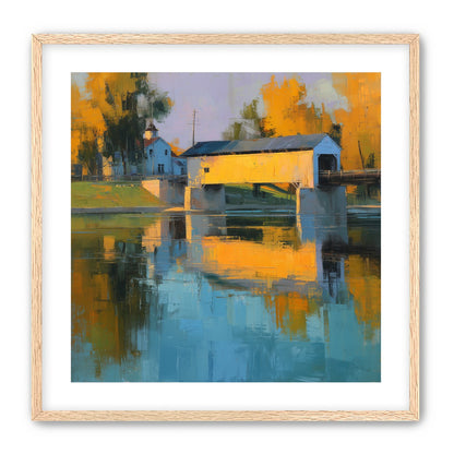 Golden Hour at the Covered Bridge