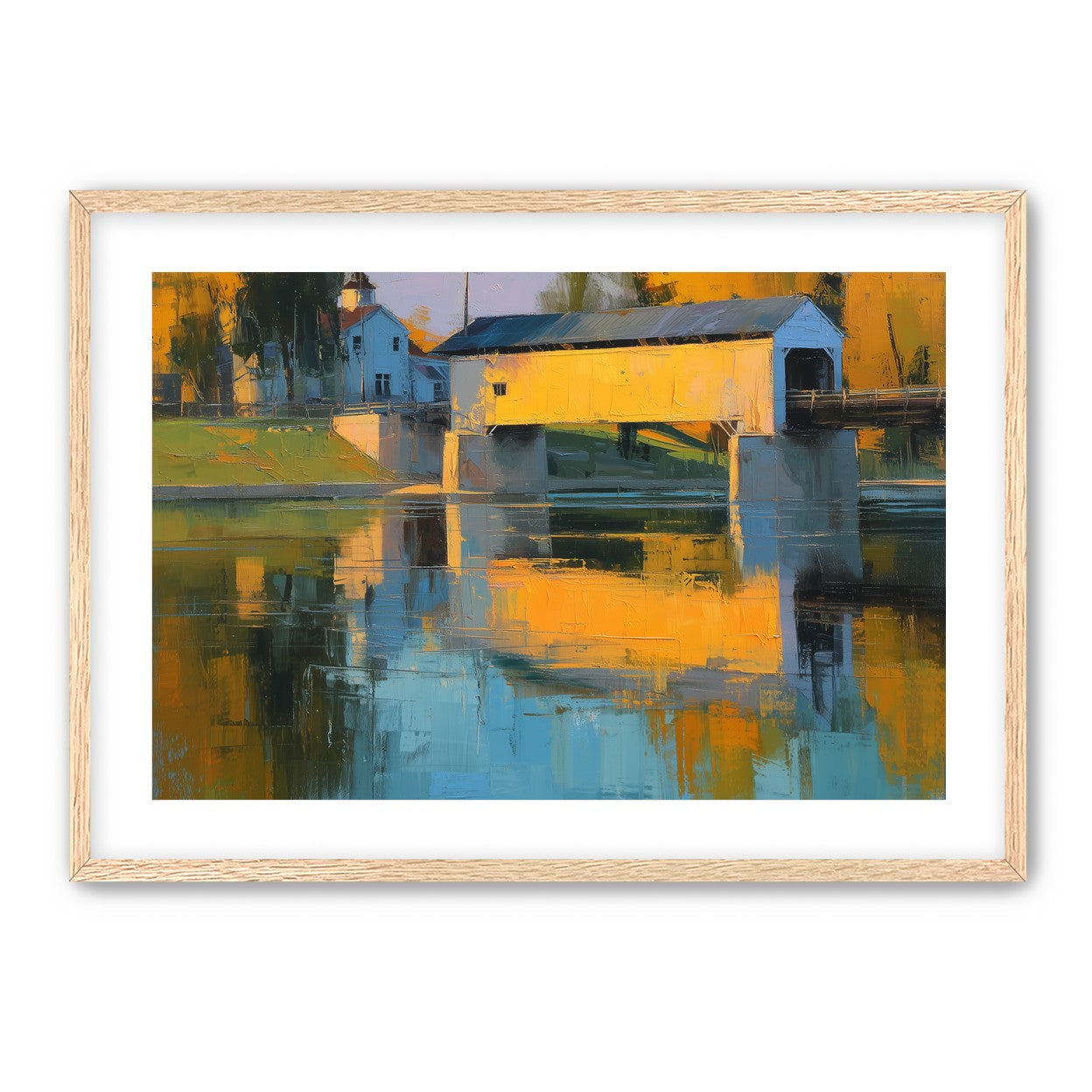 Golden Hour at the Covered Bridge