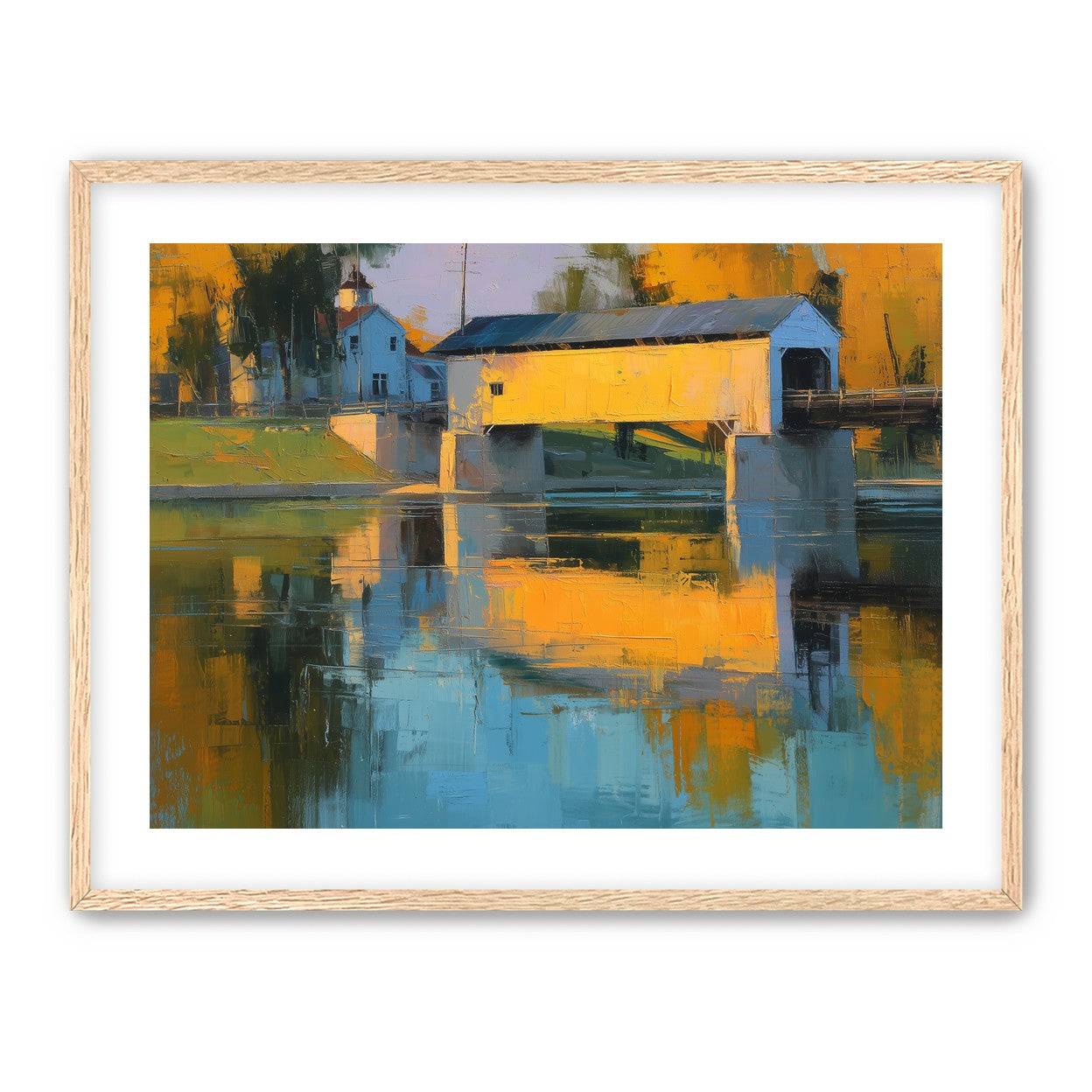 Golden Hour at the Covered Bridge