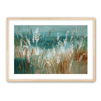 White Meadow Grasses Before Water |
