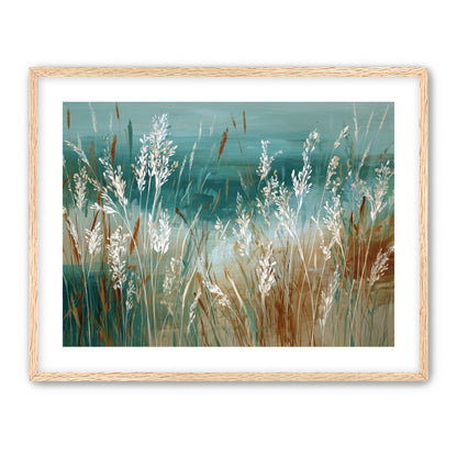 White Meadow Grasses Before Water |