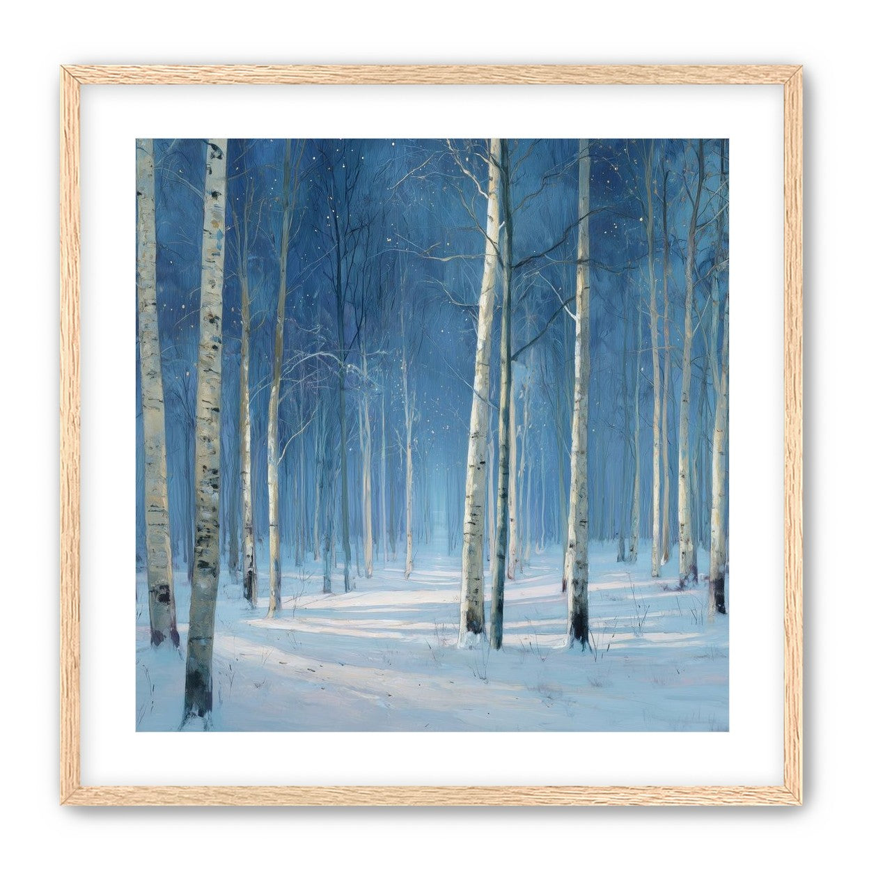 Stillness Between the Trees