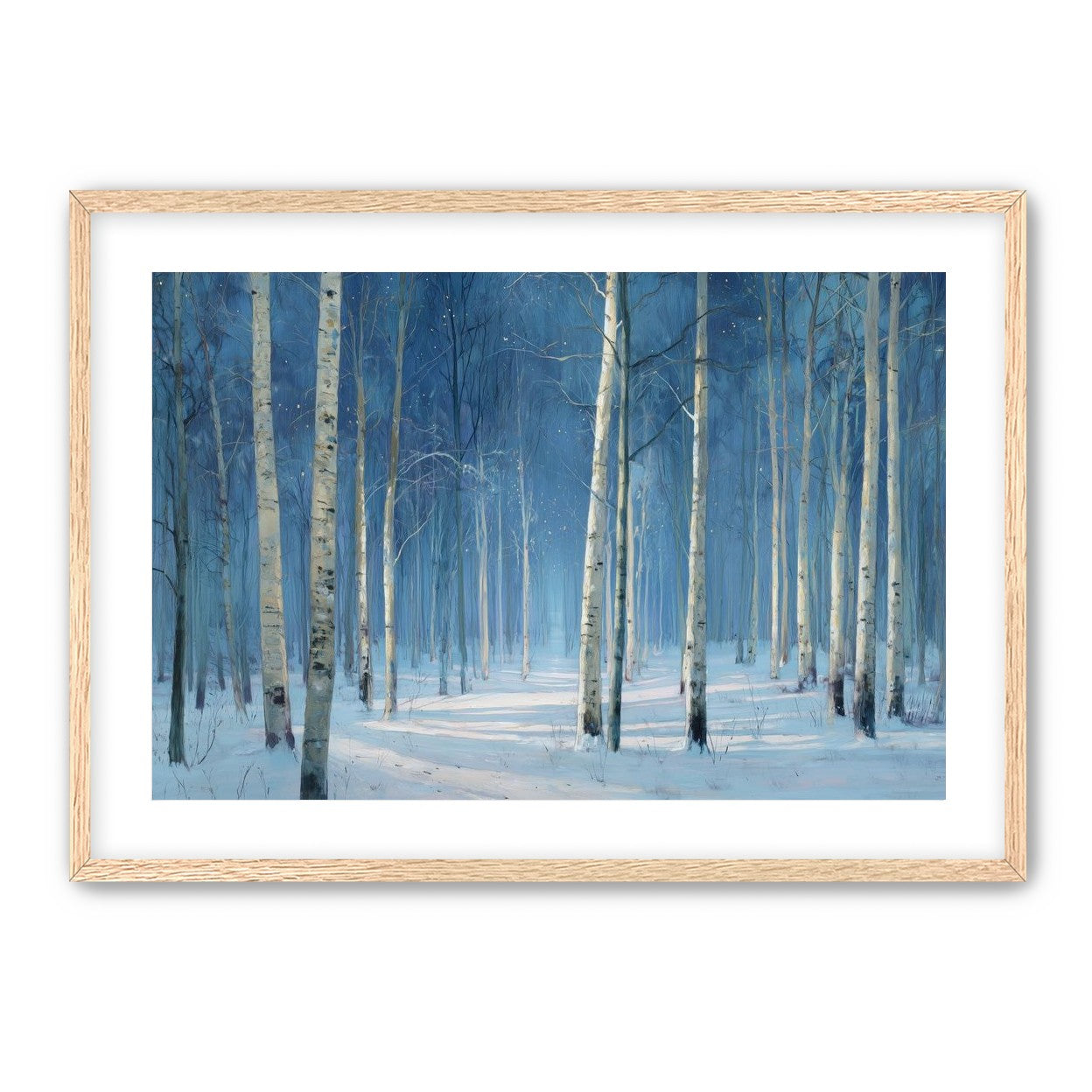 Stillness Between the Trees