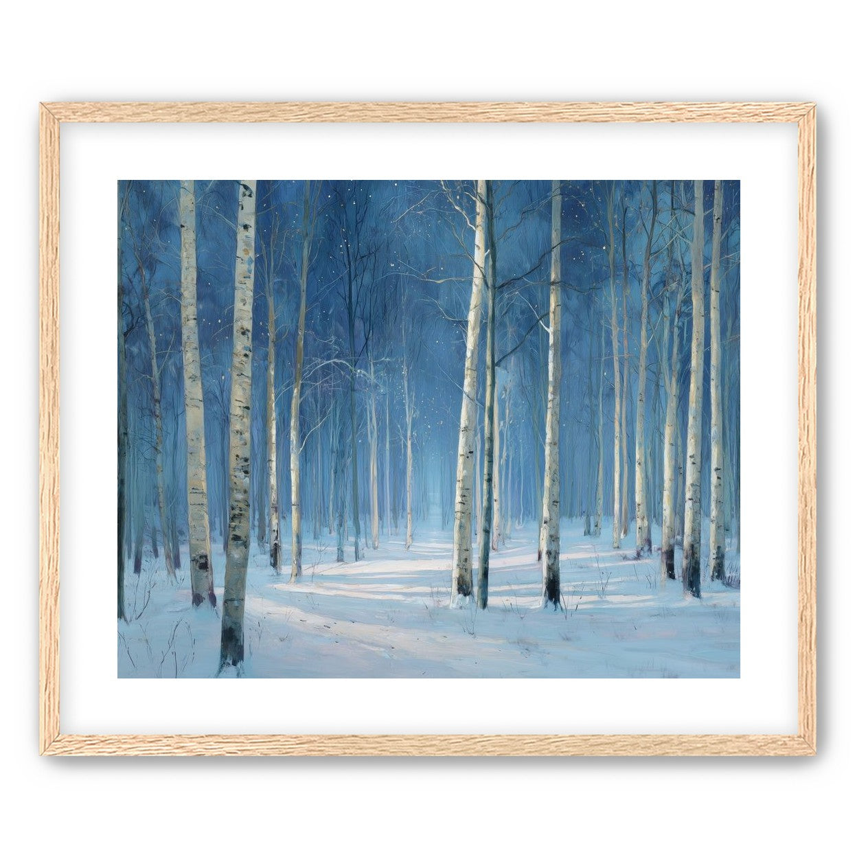 Stillness Between the Trees