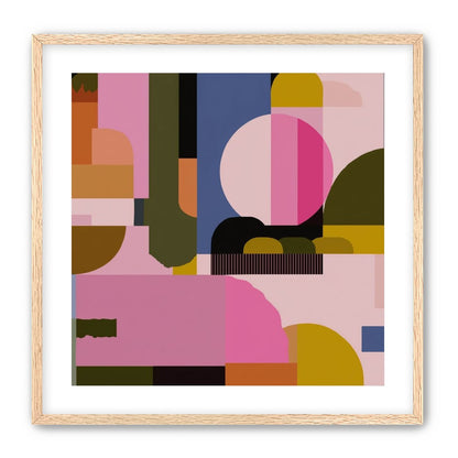 Shapes Jostling for Space 