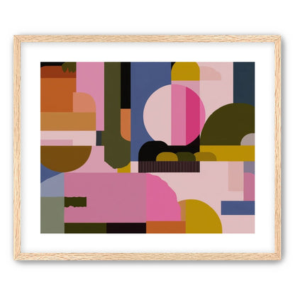 Shapes Jostling for Space 