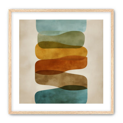 Ribbons of Muted Color