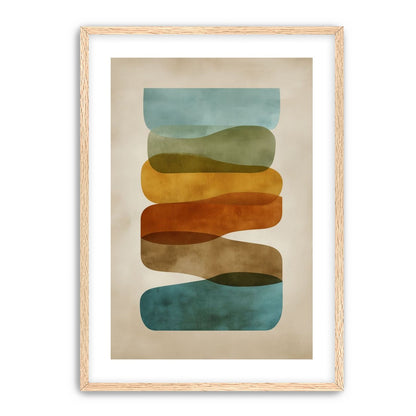 Ribbons of Muted Color