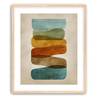 Ribbons of Muted Color