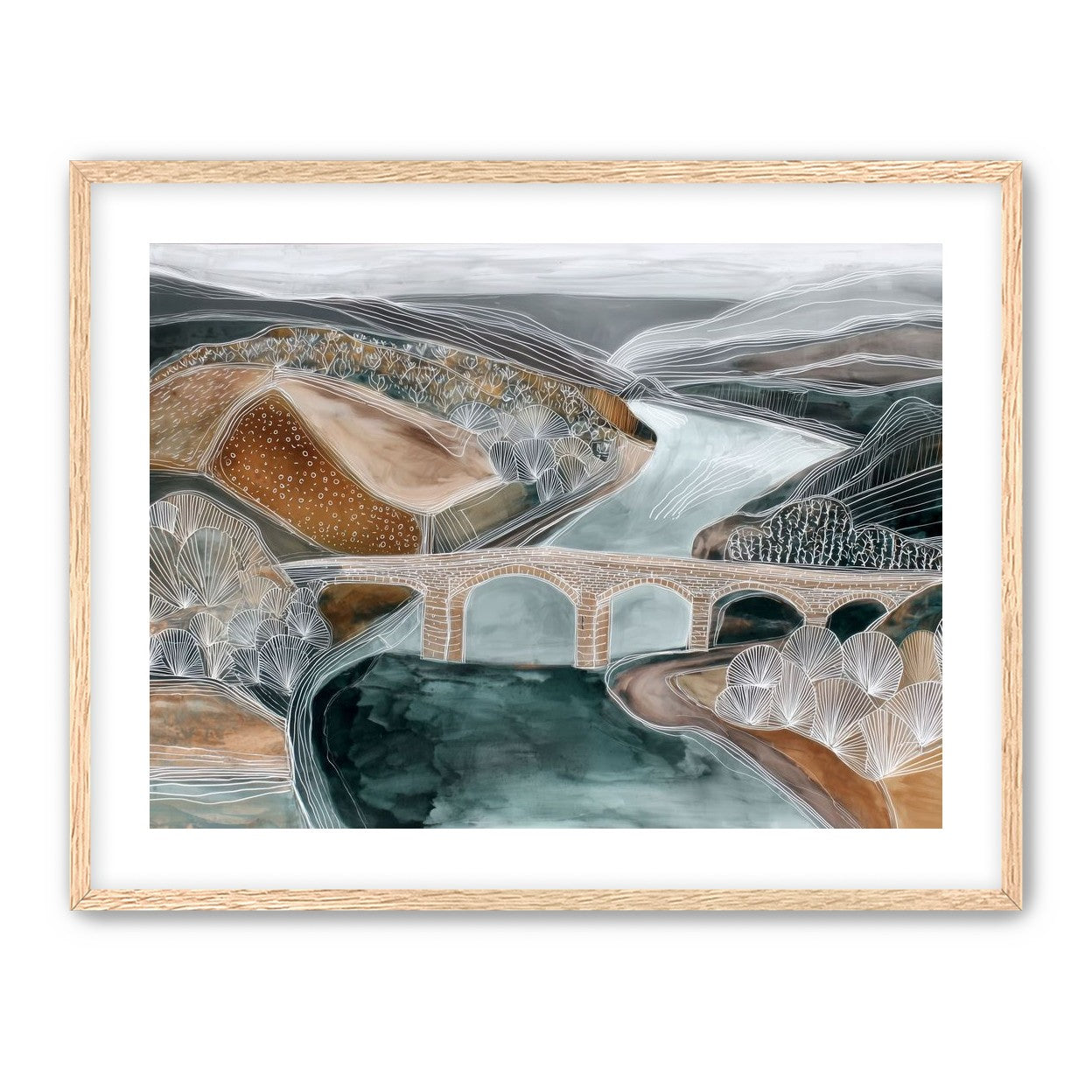 Three-Arch Stone Bridge