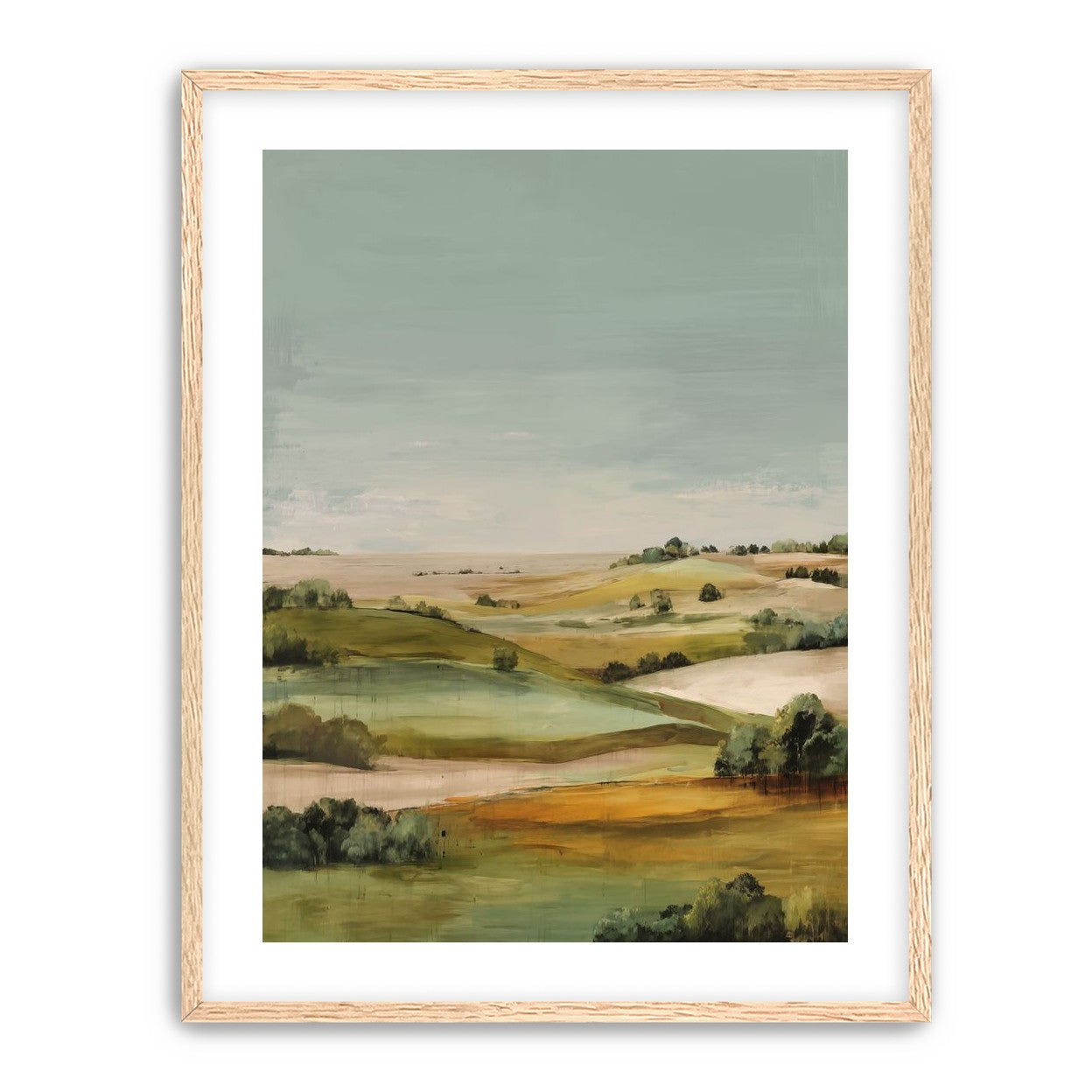 Valley with Rolling Hills