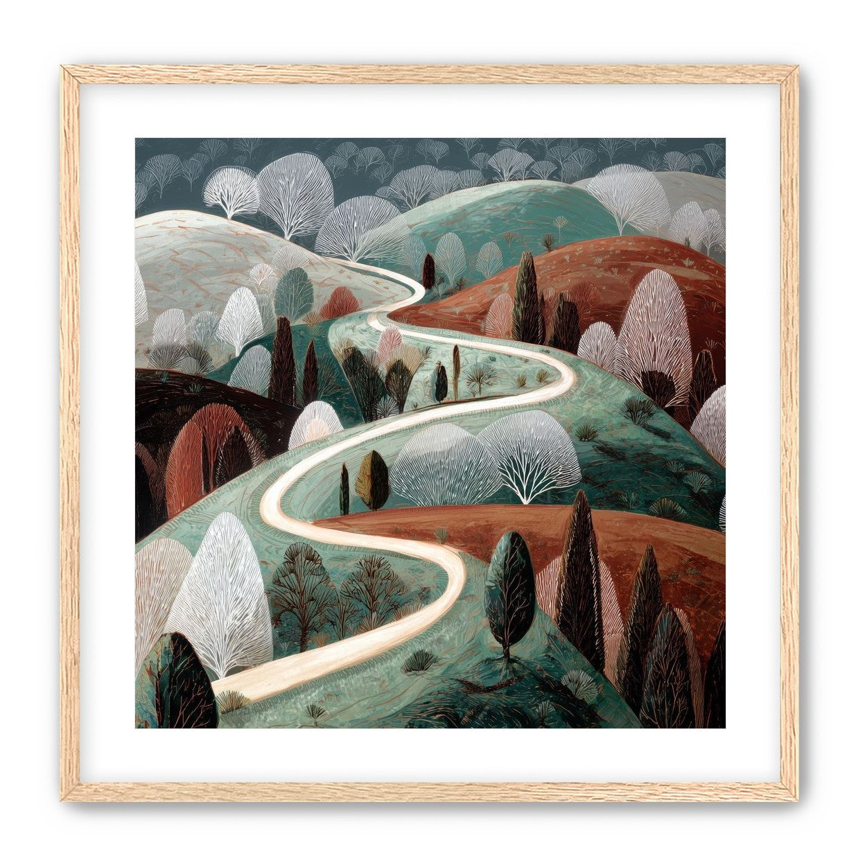 Trail Through the Hills