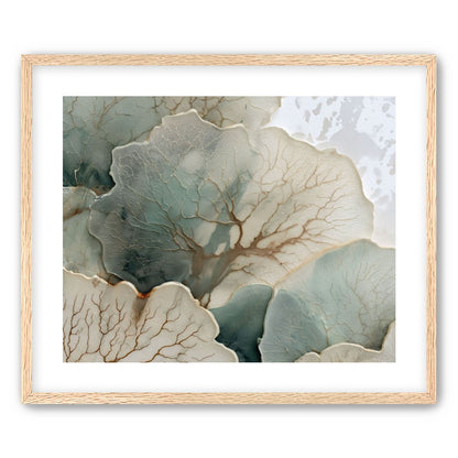Translucent Leaves with Fine Veins