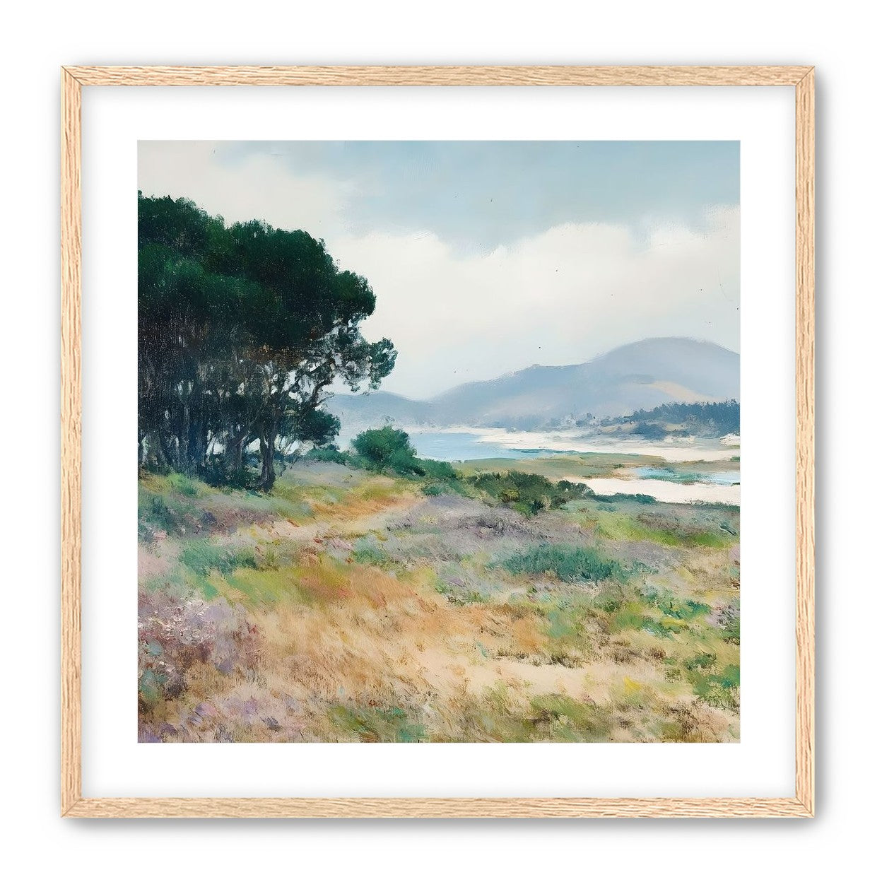 Trees Across the Meadow