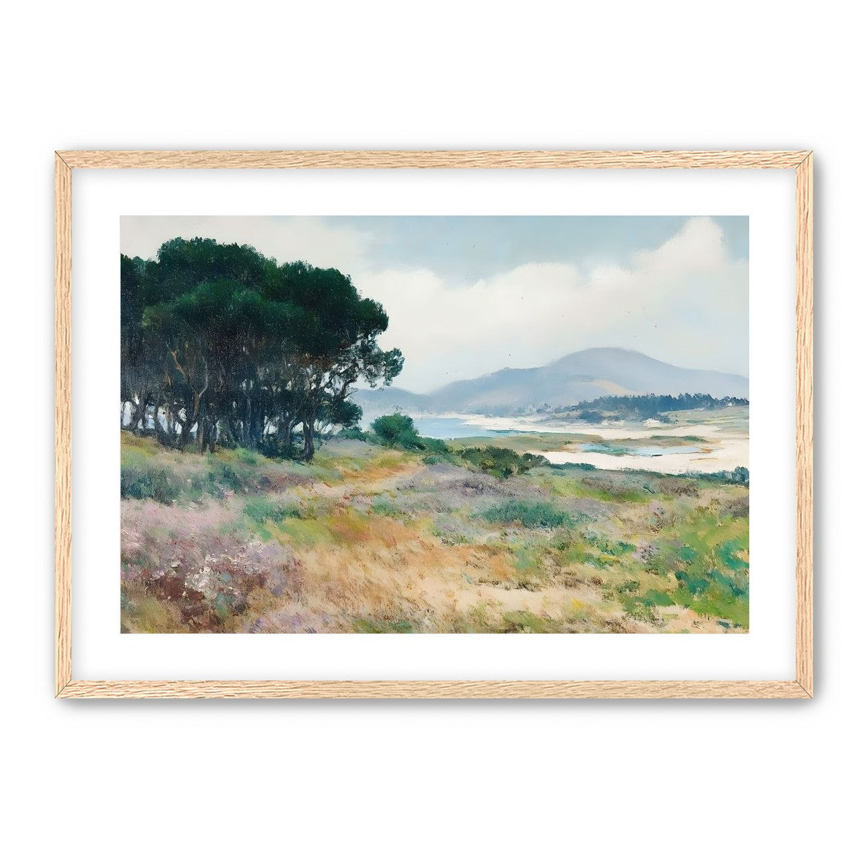 Trees Across the Meadow