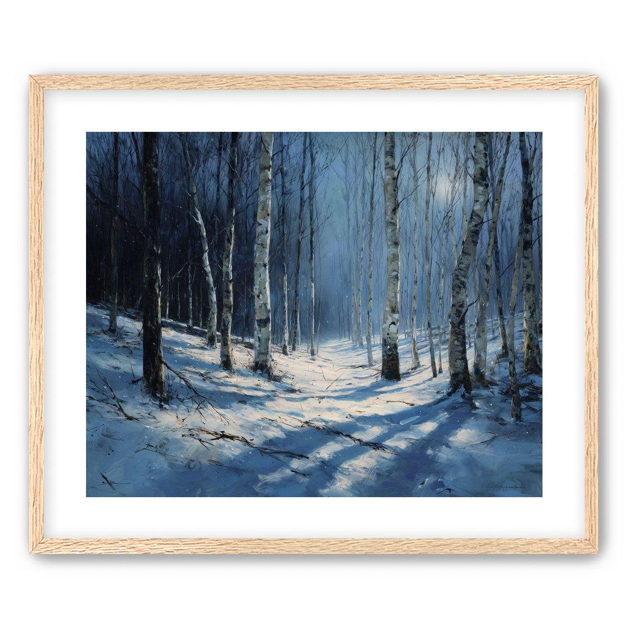 Silence Held in Blue