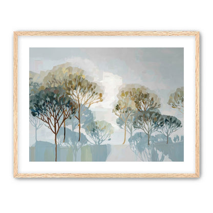 Tree Canopies in Soft Rows