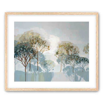 Tree Canopies in Soft Rows