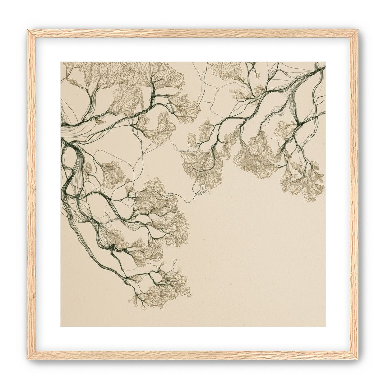 Trees Reduced to Line