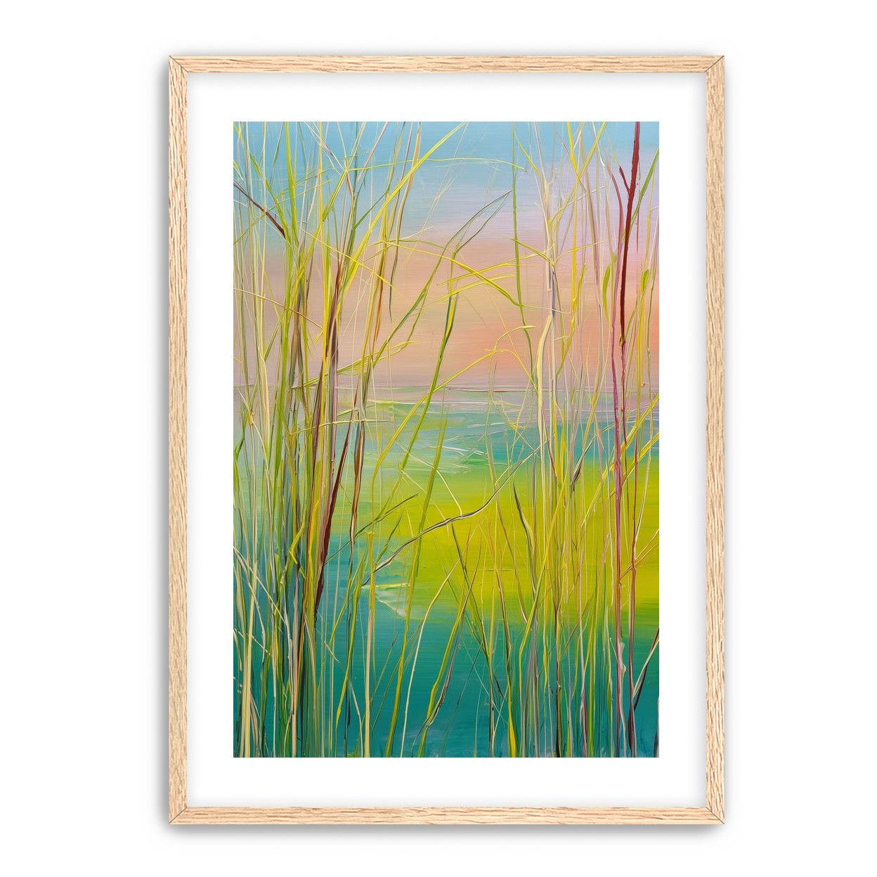 Reeds at Low Tide